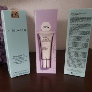 3PC Lot. NEW, IN BOX-Estee Lauder Perfectionist Pro Multi-Defense Aqua UV